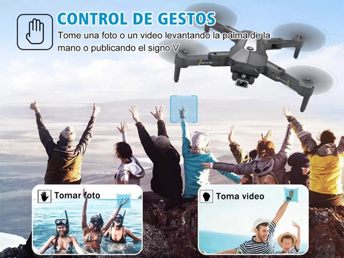 Mini dron profesional Kistorm K80 con control remoto sin escobillas con GPS dual cámara 8K 5GHz y 2 baterías