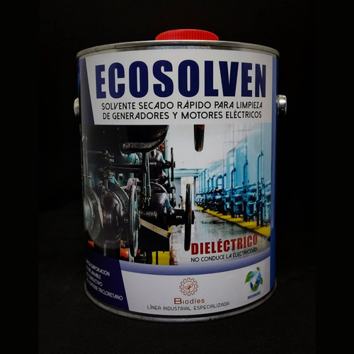 Ecosolven Solvente Secado Rápido No Inflamable Dieléctrico