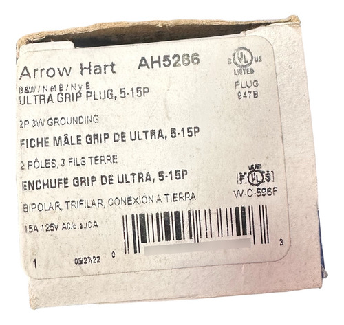 Caja Con 8 Clavijas Arrow Hart Ah5266