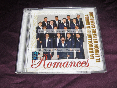 La Arrolladora Banda El Limon Romances Cd De Coleccion