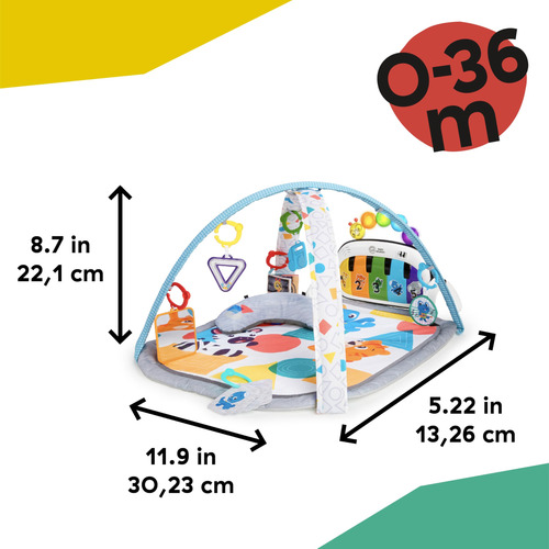 Toque Músicas De Kickin' 4 Em 1 Do Gym Baby Einstein Com Mús