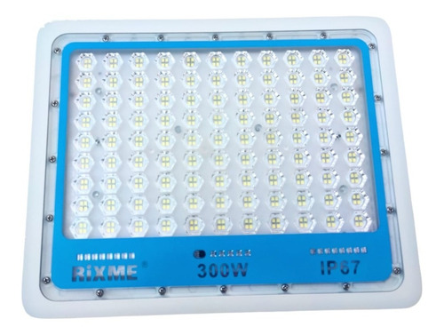 Imagen 2 de 6 de Lampara (reflector) Solar Led 300w De Poder C/panel Solar