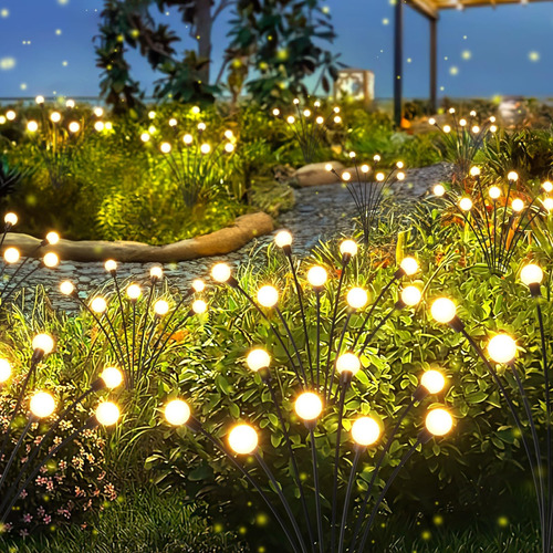 Letmy Solar Garden Nuevo Y Mejorado Solar Swaying 8led Solar