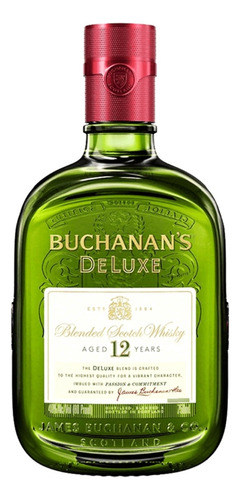 Buchanan's Deluxe 750ml Blend Whisky X4