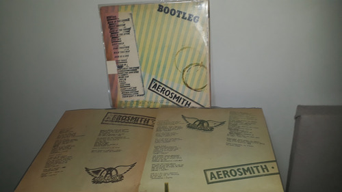 Lp Duplo Aerosmith Live! Bootleg 1978 Capa Gatefold Cbs (Usado)
