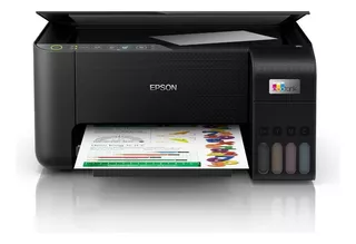 Impresora Epson Ecotank L3250 Multifuncional Wifi A Color Color Negro