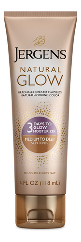 Jergens Natural Glow Loción Autobronceante En 3 Dias 3c