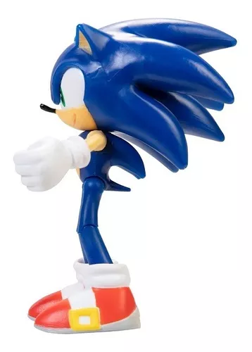 Boneco Sonic The Hedgehog Articulado Sonic Fun F0066-2 - R$ 159,9