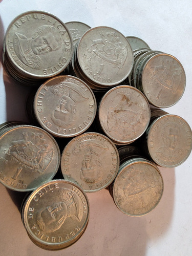 100 Monedas Chile 1 Escudo 1971-1972