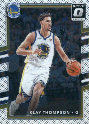 Donruss Optic 49 Klay Thompson Tarjeta De Baloncesto Golden 