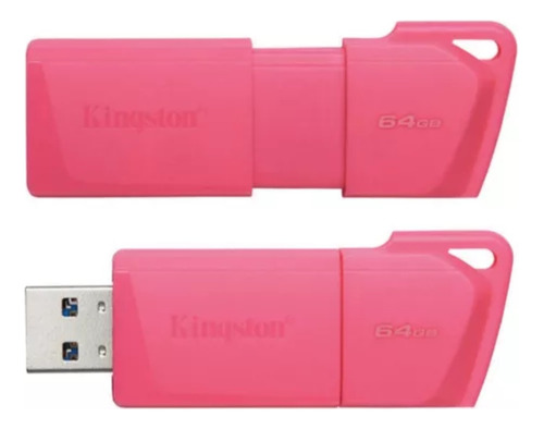Memoria Flash Usb Kingston De 64 Gb 3.2 Exodia M Pink