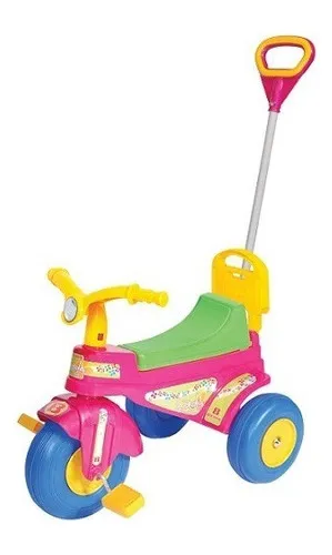 Triciclo Infantil Moto Nena Plastico Lady Biemme 1 A 3 A os Color Rosa