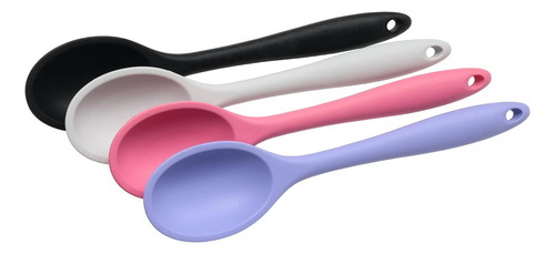 Cuchara Para Untar De Silicona Premium, 11 Pulgadas, Rosa