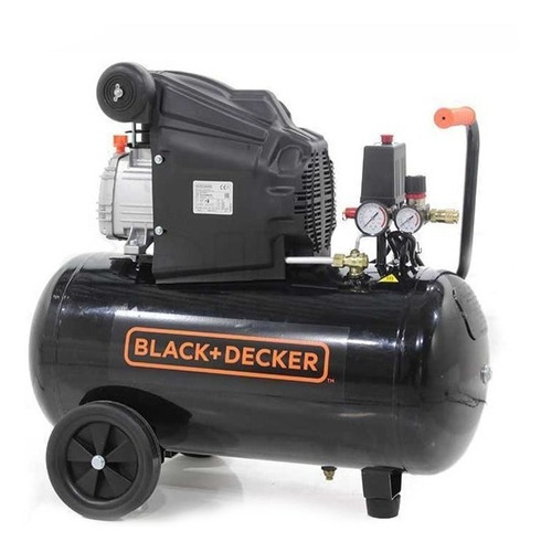 Compresor De Aire Black Deker Portatil 50 Litros 2 Hp Color Negro