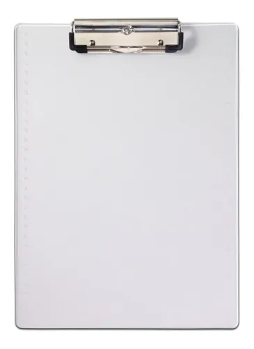 comprar Tabla Porta Block Dasa Acrílico Aprietapapel Placa A4 Papel