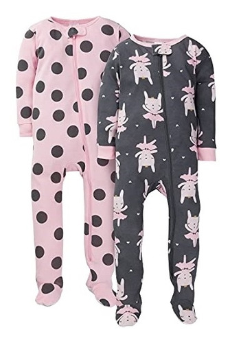 Ropa Para Bebé Paquete De 2 Pijamas De Algodón Talla 9 Meses