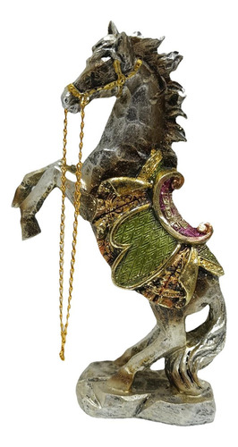 Nn Estátua De Resina, Estatueta De Cavalo Em Pé, Móveis,