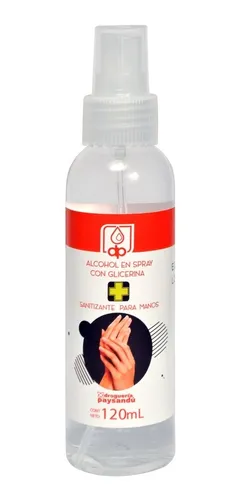 Alcohol En Spray Con Glicerina - 120 Ml