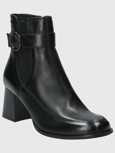 Botín Hush Puppies Mujer Denhall Negro