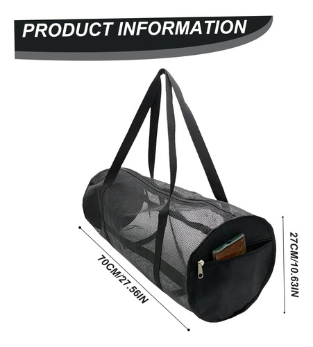 Bolsa De Baloncesto,bolso De Pelota Malla Pvc Ventilada