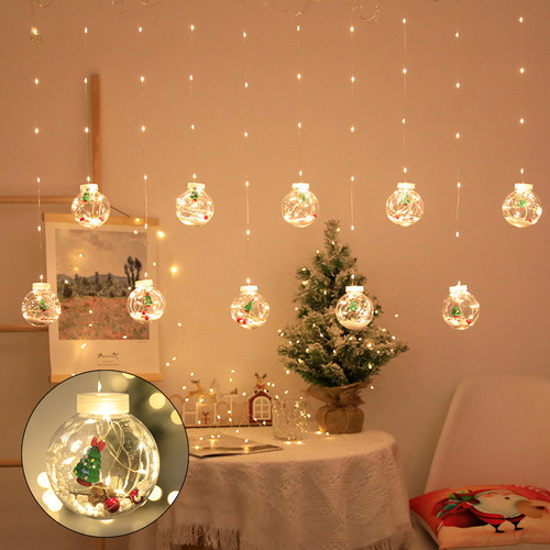 Navidad Led Bola De Los Deseos Cadena De Luces 3 M