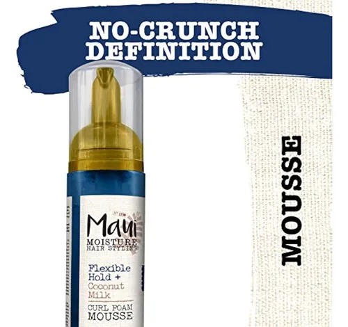 Maui Moisture Mousse De Espuma Flexible Para Rizos De Leche