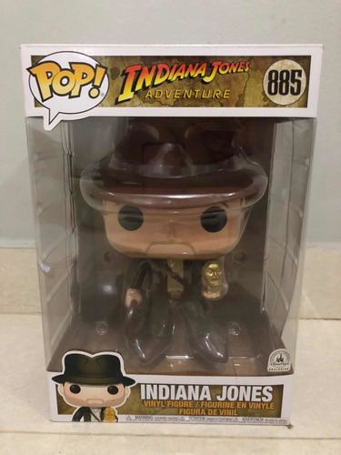Funko Indiana Jones 10 Polegadas (favor Olhar As Fotos)