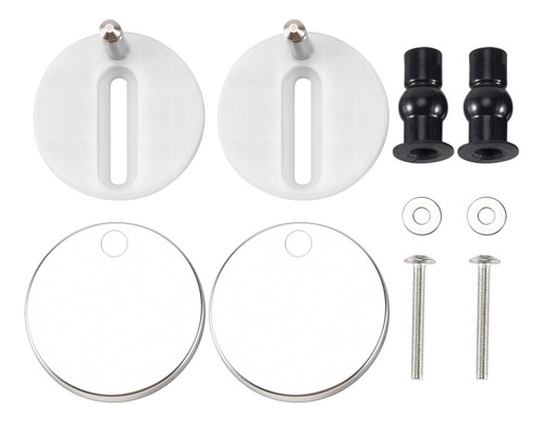 Ll Paquete De 2 Nuevos Juegos De Tornillos For Inodoro,