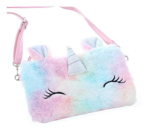 Cartera Peluche Unicornio Juguete Niños