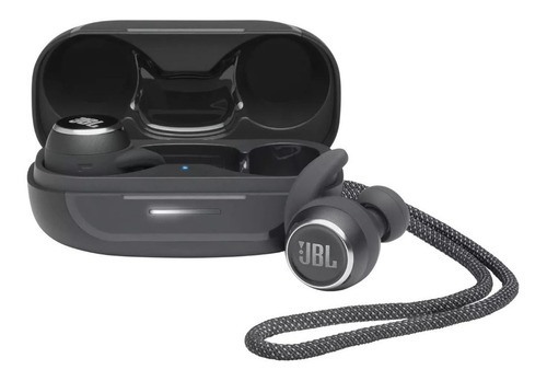 Audifonos Deportivos Jbl Reflect Mini Inalambricos Color Negro Color De La Luz Blanco