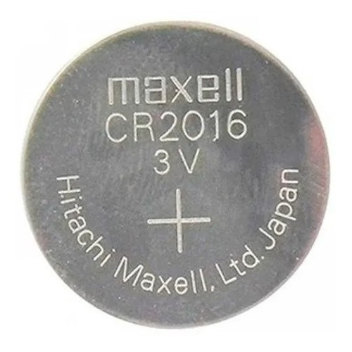 Pacote por tira (baterias tipo 5 botões) /Maxell Cr2016