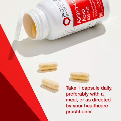 Protocol Ácido Alfa Lipoico 600 Mg - Extracto De Semilla De