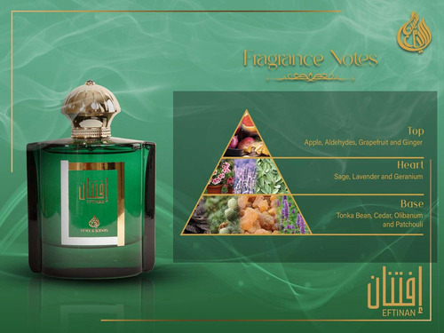 Style & Scents Perfume Árabe Eftinan Edp Edp 0.1 Masculino