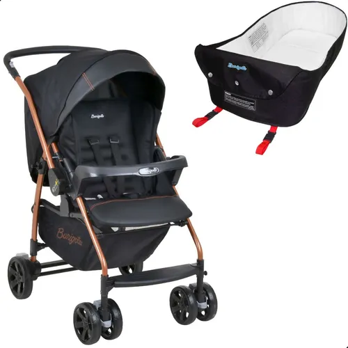 Carrinho de bebe com ninho pramette burigotto ecco 2025