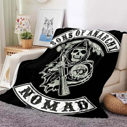 Cobertor 150x200cm Soa Fear The Reaper Sons Of Anarchy The D