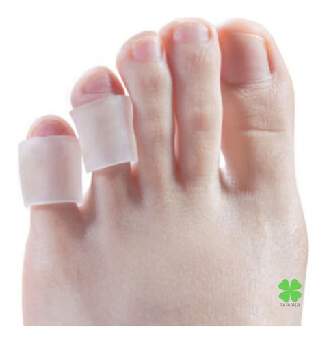 Imagem 3 de 10 de Protetor Separador Dedos Calos Atritos Lesão Anti-bolhas Pés