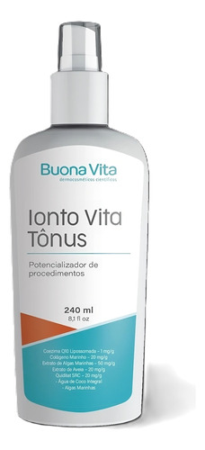 Ionto Vita Tônus 240ml Buona Vita - Colágeno E Coenzima Q10