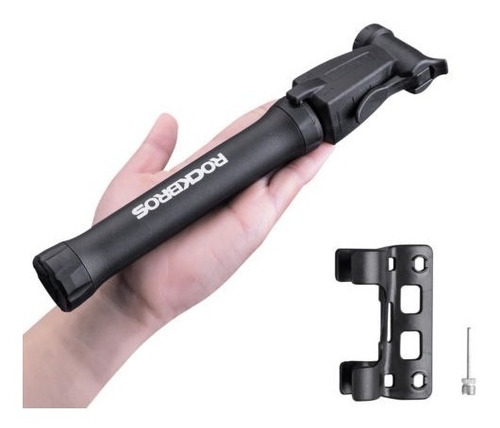 Imagen 4 de 5 de Bomba P/bicicleta Rockbros 80 Psi, Conex. Presta/schrader