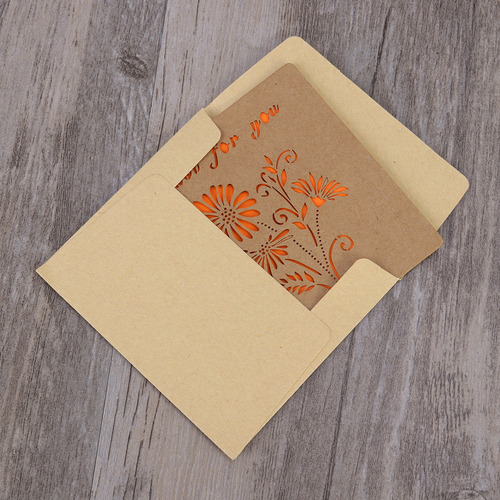 Tarjetas Para El Día De La Madre, Papel Kraft, 10 Unidades