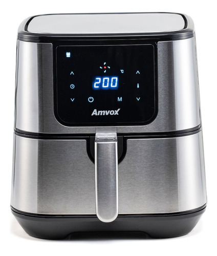 Fritadeira Air Fryer Amvox 7l Painel Digital Arf1255 - 127v