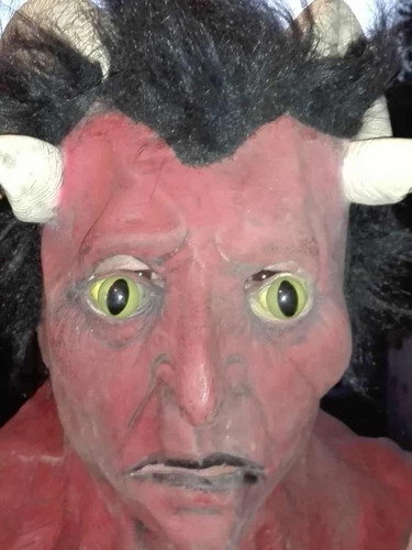 Mascara Plástica Diablo Carnaval