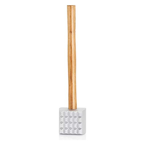 Martillo/pilón De Carne De Aluminio Mango De Madera - ...