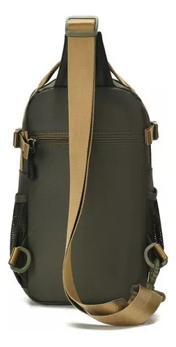 Bolso De Mano For Hombre, Bandolera Lateral Con Cuello Al A