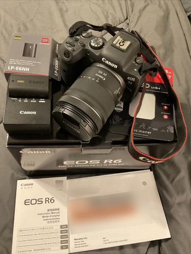 Canon Eos R6 20.1mp Camera New