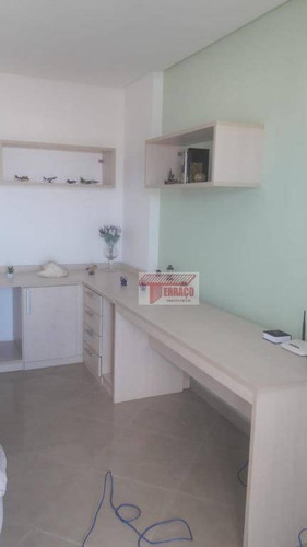 Imagem 29 de 30 de Cobertura Com 4 Dormitórios À Venda, 724 M² Por R$ 5.300.000,00 - Aviação - Praia Grande/sp - Co0717