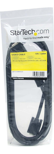 Startech.com Cable Vga A Vga De 10 Pies (3 M) - Hd15 Macho A