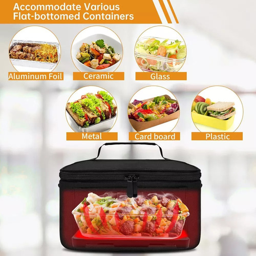 Y1m Mini Lonchera Portátil Con Calentador De Alimentos