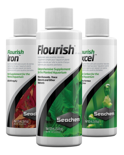 Pack Plantado 1 Seachem Flourish Excel Iron X 100ml Polypter