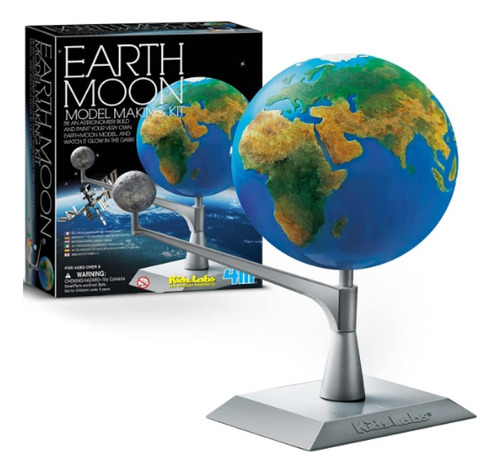 Earth Moon Model Fm241 Original + Packaging De Regalo!