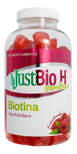 Justbio H 110 Gomitas Biotina Más Arándano Olnatura